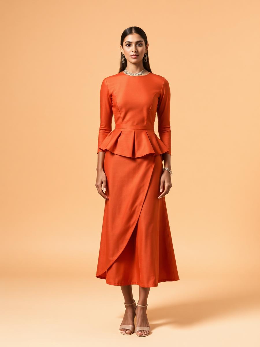 Anaya Peplum Co-ord